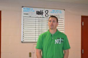 Author Shon Hopwood visiting the DCYC.