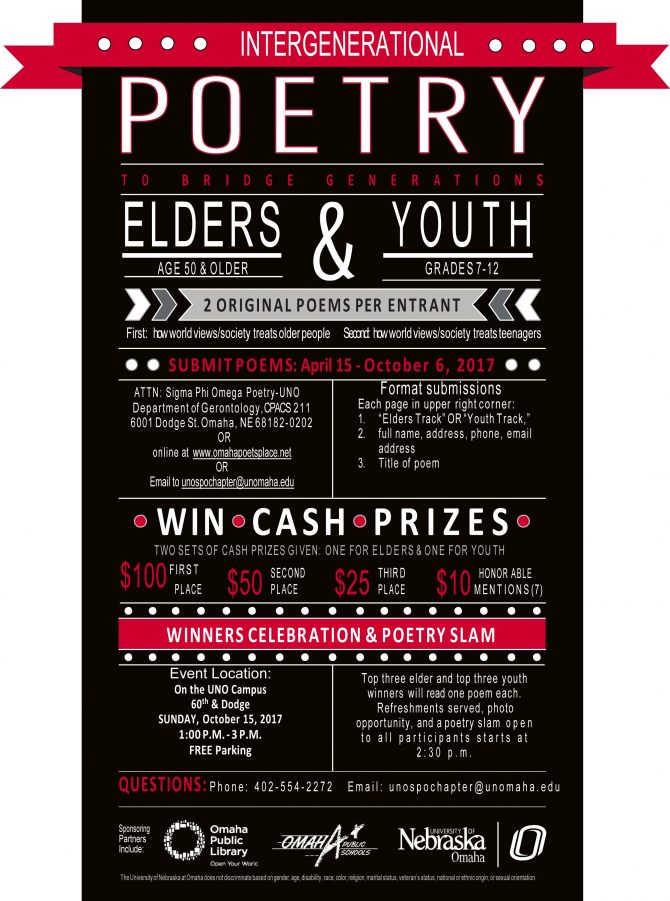 2017 Intergenerational Poetry Contest